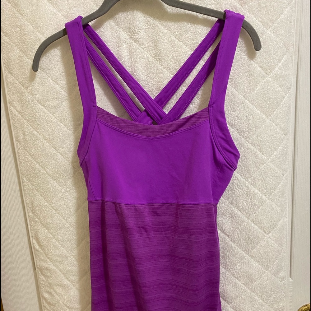 Athleta Plumeria Yoga/Athletic Tank.-Medium